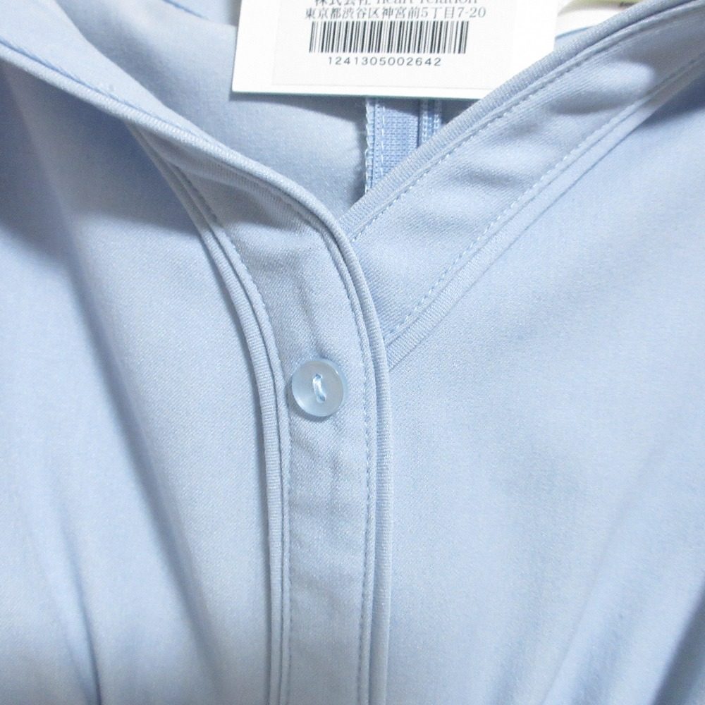 ハーリップトゥ Pleated Open Shirt ワンピース