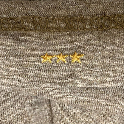 フォーティファイブアール ホリーグロゴプリント90845星コットンロングスリーブTシャツ