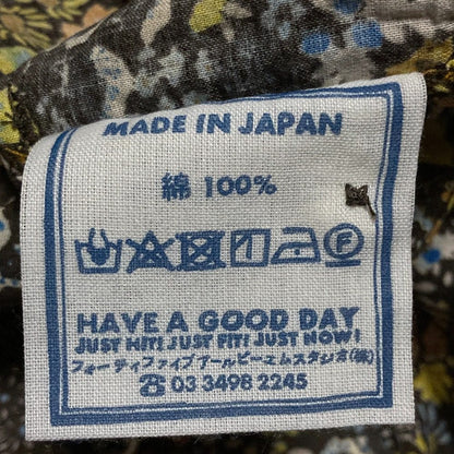 フォーティファイブアール インドカディ秋の実プリント908オーシャンシャツ
