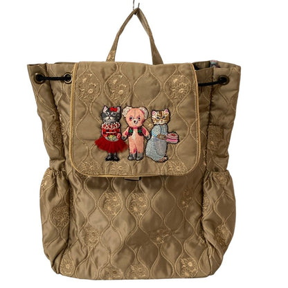 タマオワールド エンブロイダリーリュックサック