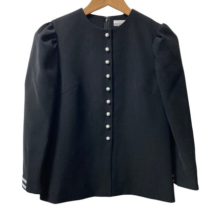 ボーダーズアットバルコニー BUTTONED TWILL ブラウス