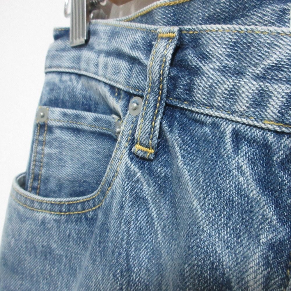 ウィムガゼット ストレートデニムジーンズ