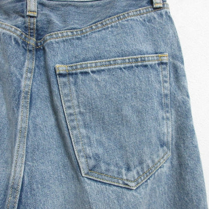 ウィムガゼット ストレートデニムジーンズ