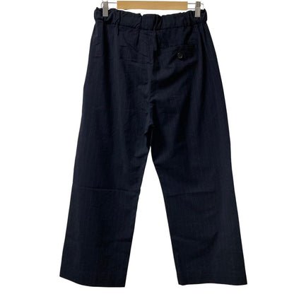 マーガレットハウエル CHALK STRIPE HOPSAC WOOL ワイドパンツ