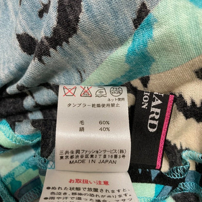 レオナールファッション ウールシルクプリントチュニック