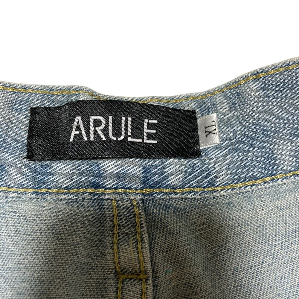 アルール デニムワイドパンツ