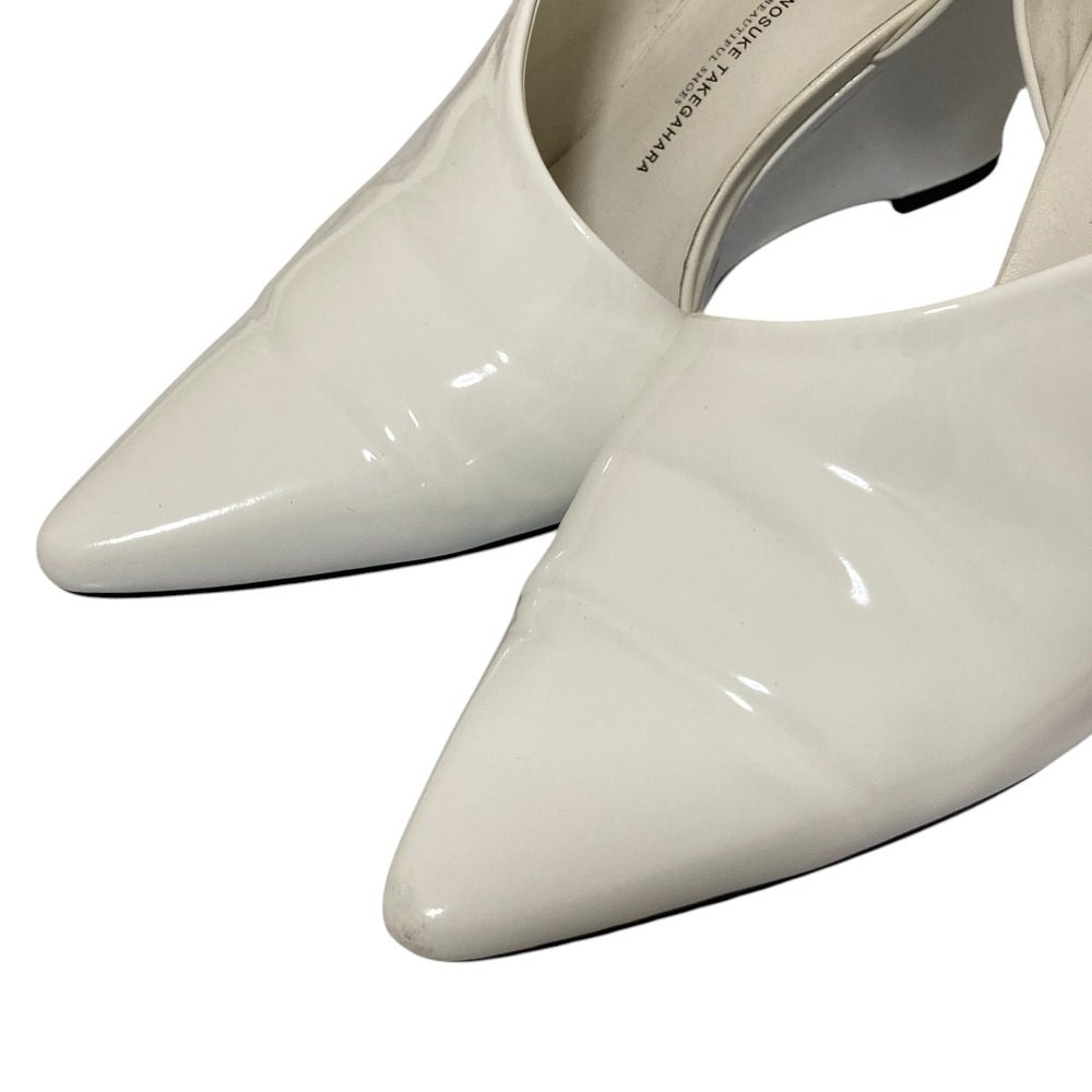 ハイク BEAUTIFUL SHOES パテントウェッジパンプス