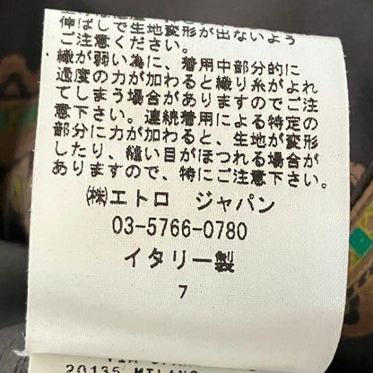 エトロ シルクシャツワンピース