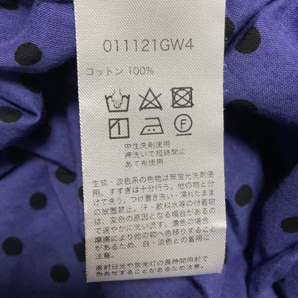 ヌキテパ ドットカシュクールロングワンピース