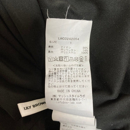 リリーブラウン レースラッフルワンピース