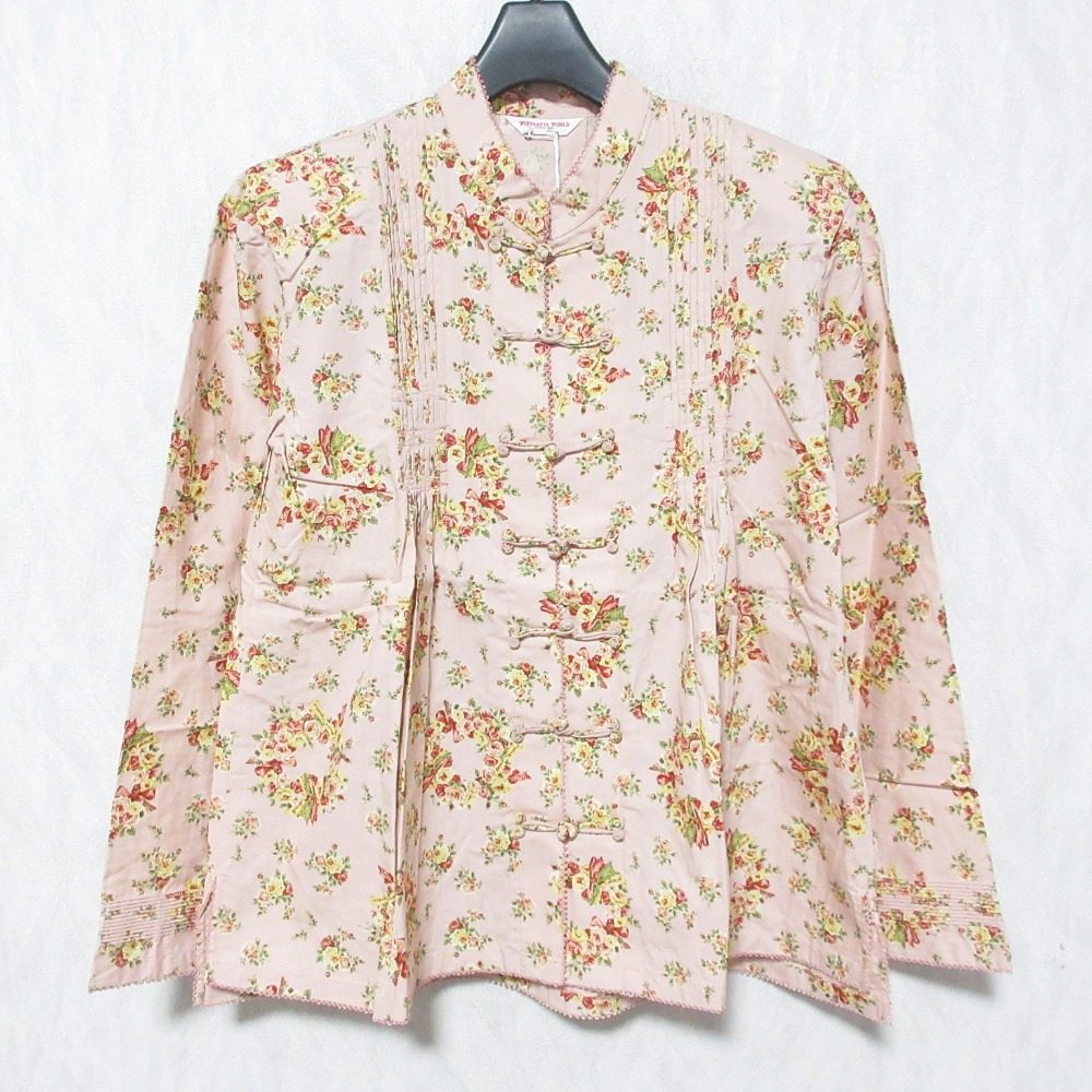ワンダフルワールド フラワープリントコットンセットアップ