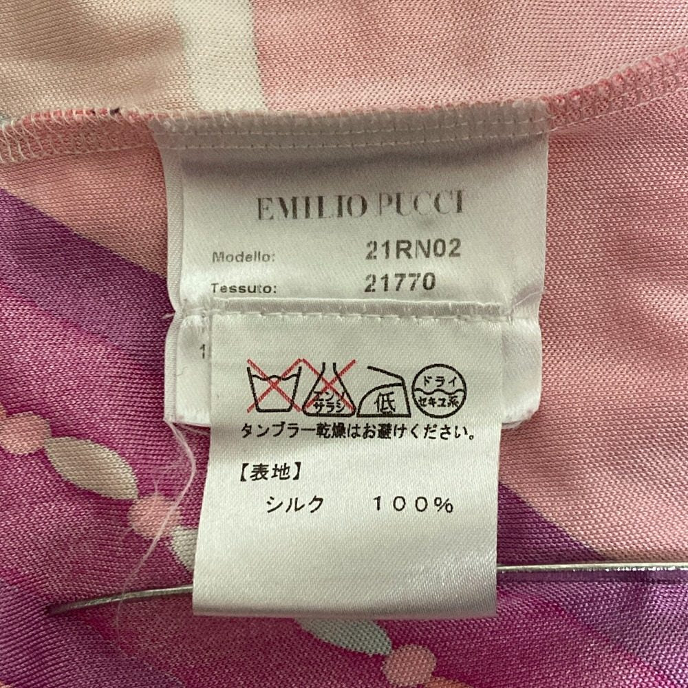 エミリオプッチ シルクカットソー