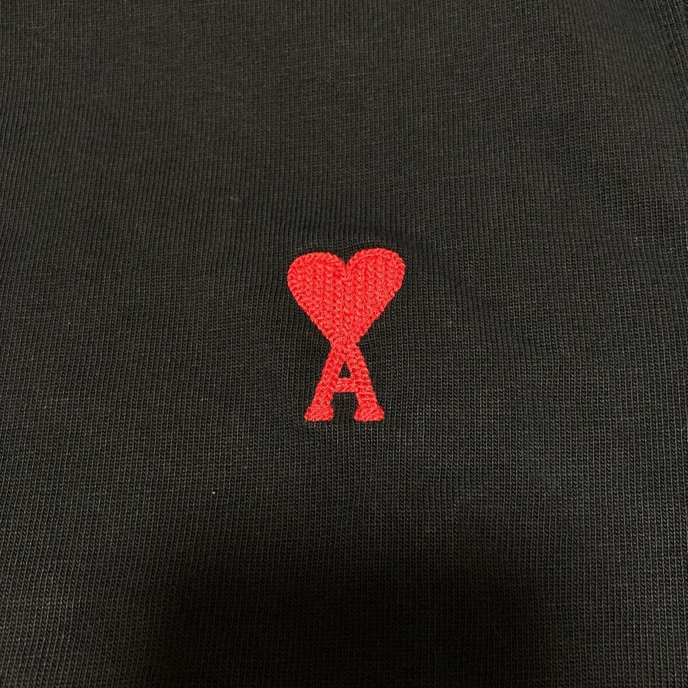 アミパリス ハートロゴ刺繍ロングスリーブカットソー