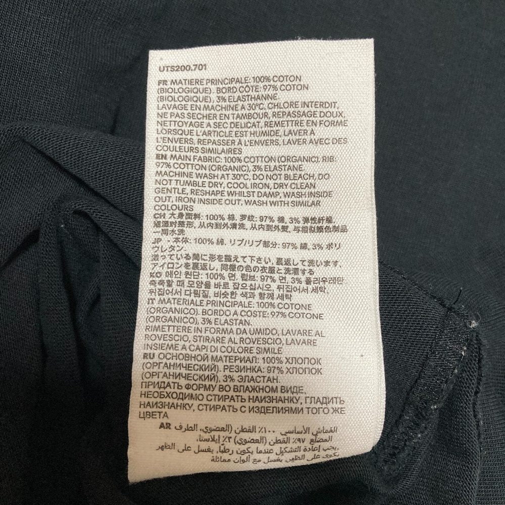 アミパリス ハートロゴ刺繍ロングスリーブカットソー