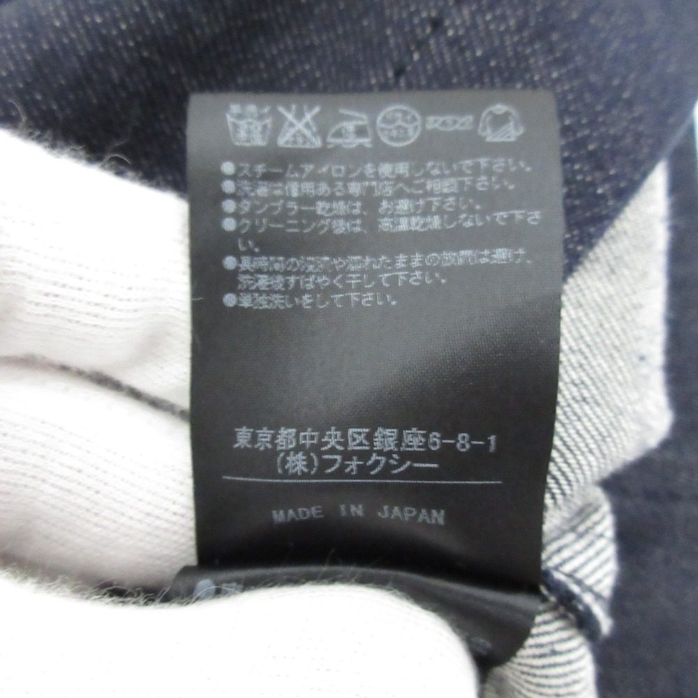 フォクシーニューヨーク デニムワンピース