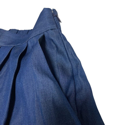 エブール ライトデニムロングスカート
