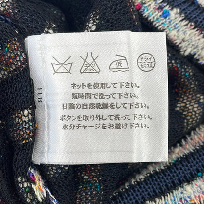 シャネル Vネックノースリーブツイードワンピース