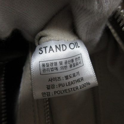 スタンドオイル POST BAG エコレザーショルダーバッグ
