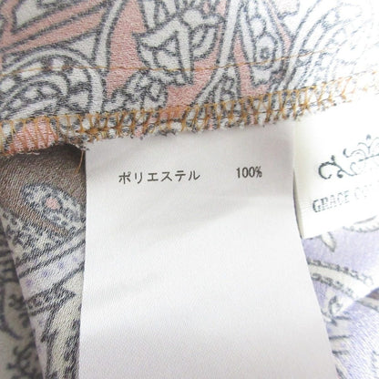 グレースコンチネンタル マルチプリントティアードワンピース