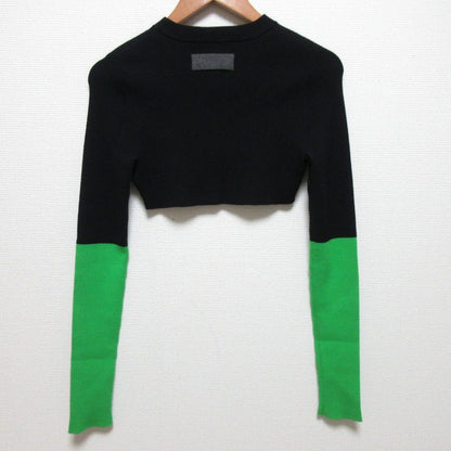 オーエムエムオー MICRO SHORT BLOCKING ニットセーター