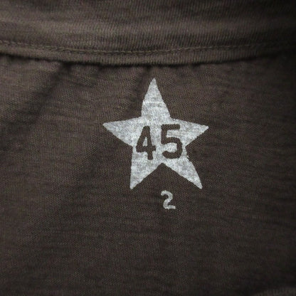 フォーティファイブアール クルーネックショートスリーブTシャツ