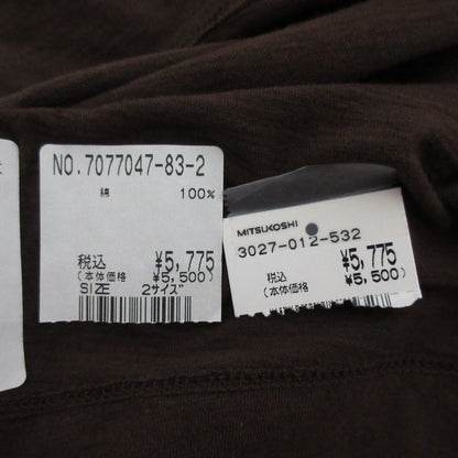 フォーティファイブアール クルーネックショートスリーブTシャツ