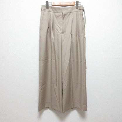 トゥモローランド CANONICO ウーステッドウールワイドパンツ