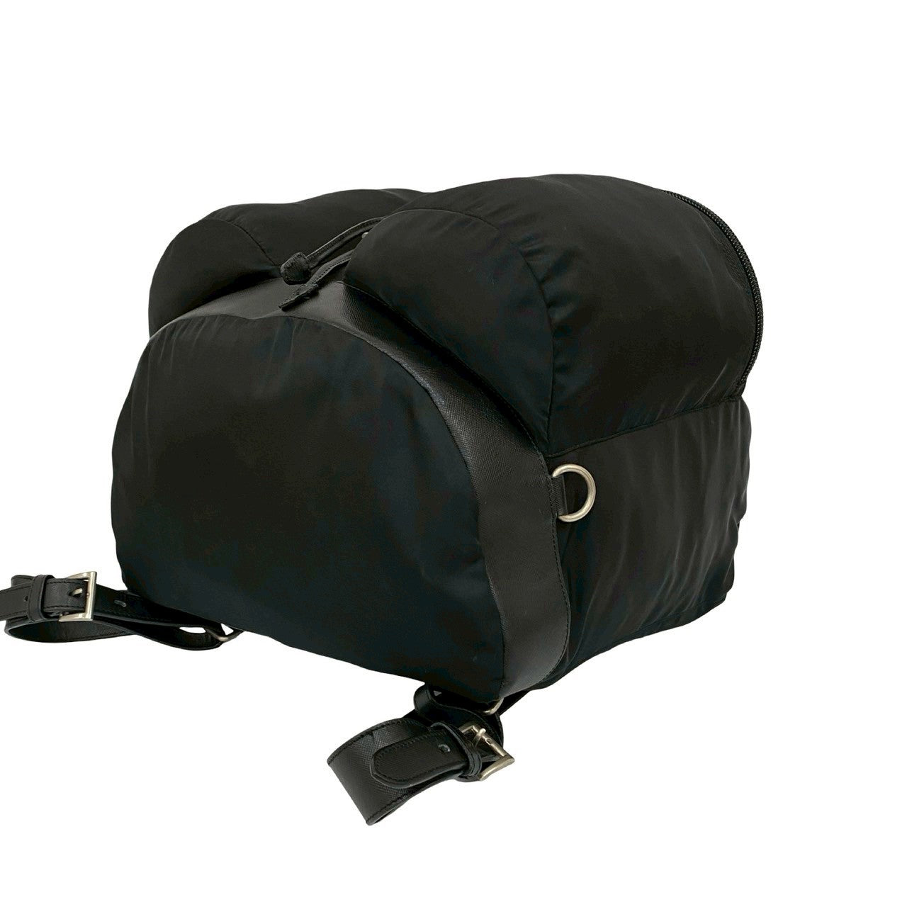 プラダ ナイロン サフィアーノレザー バックパック