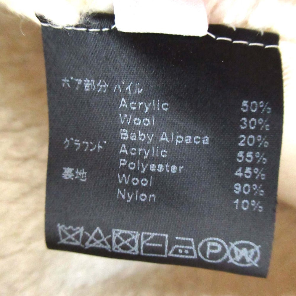 カズキナガヤマ リバーシブルボアフリースベスト