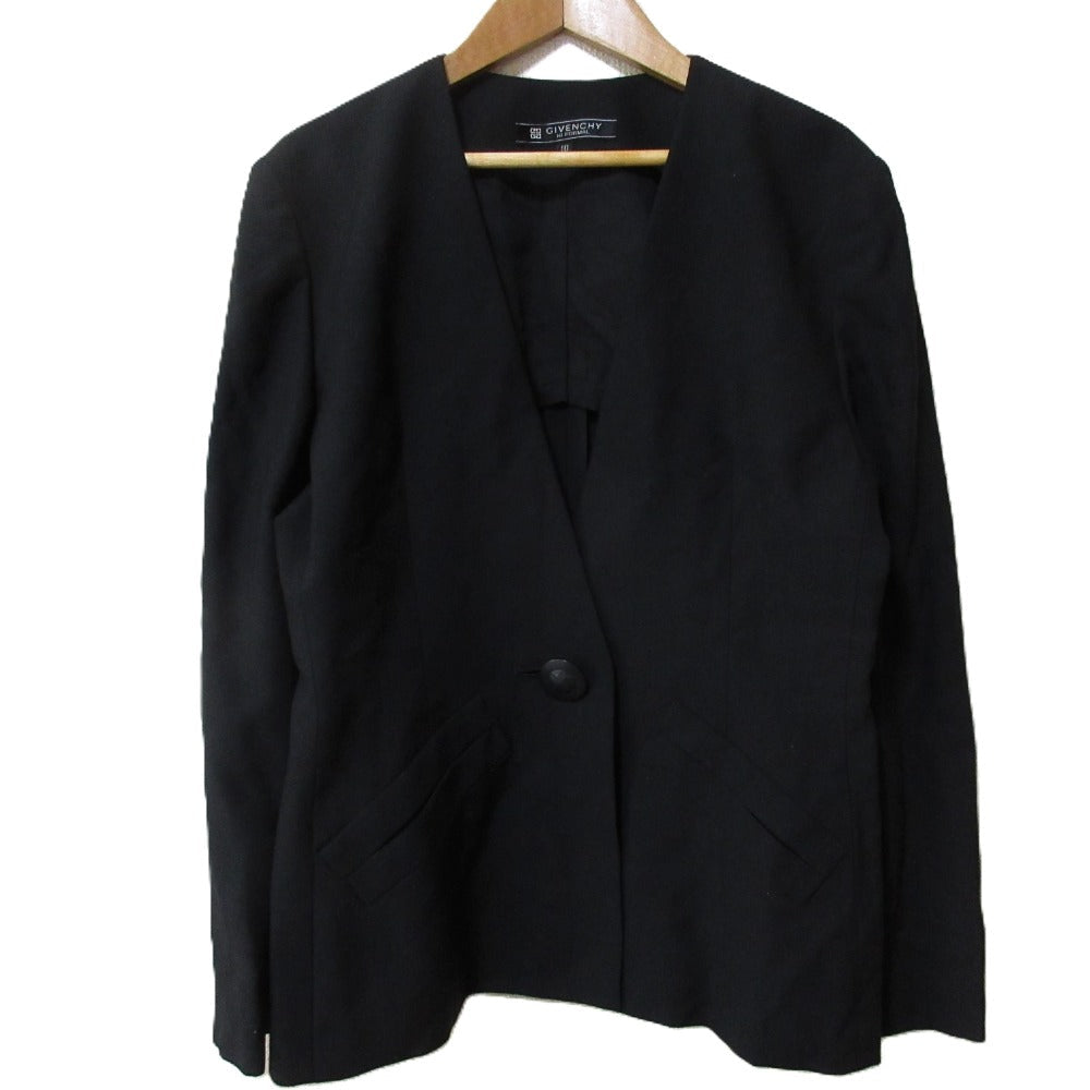 ジバンシィ ノーカラージャケットプリーツワンピース2wayセットアップ