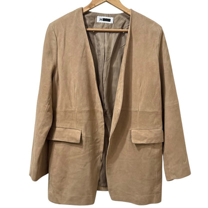H BEAUTY&YOUTH UNITED ARROWS スエードノーカラージャケット