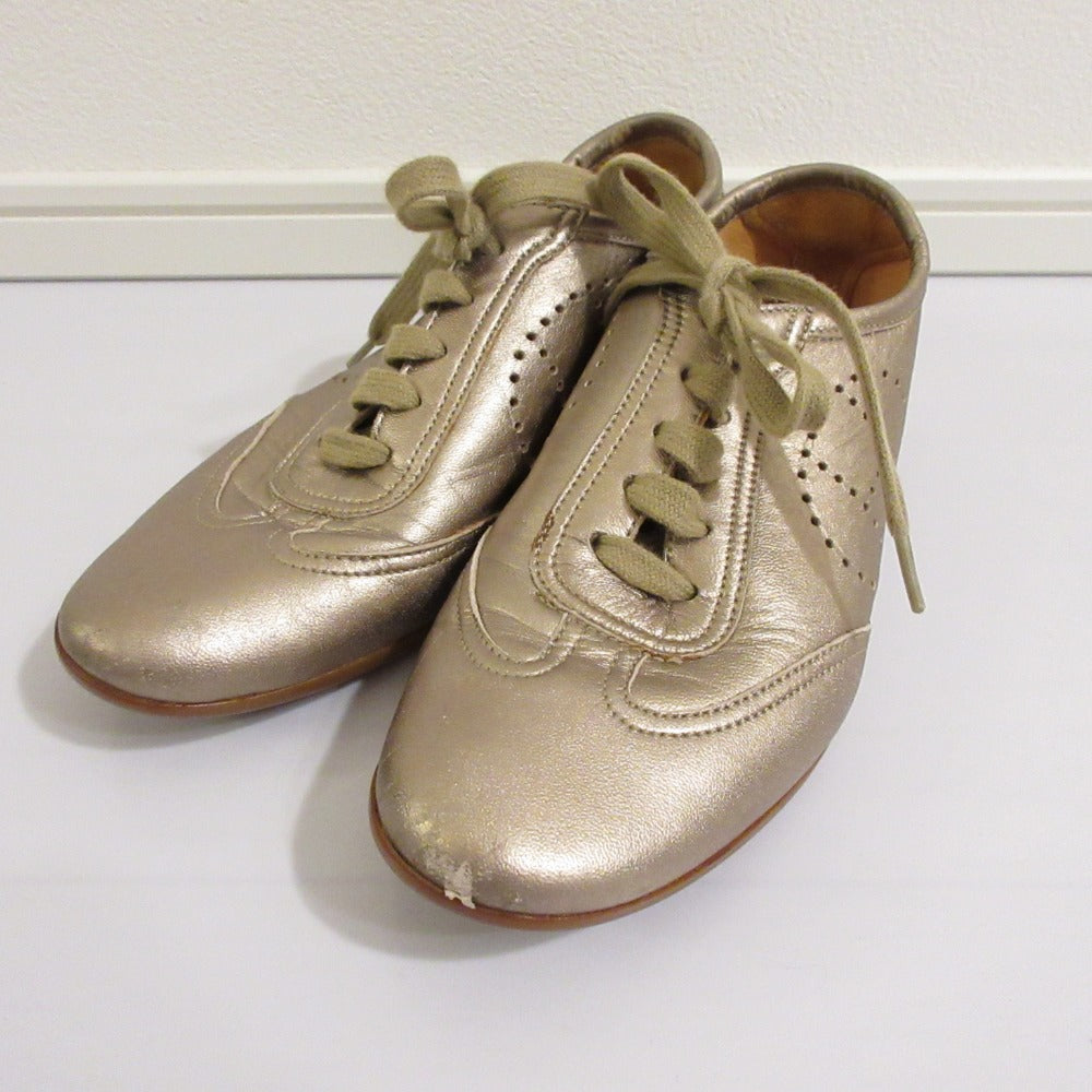 エルメス Evelyne Leather Sneakers