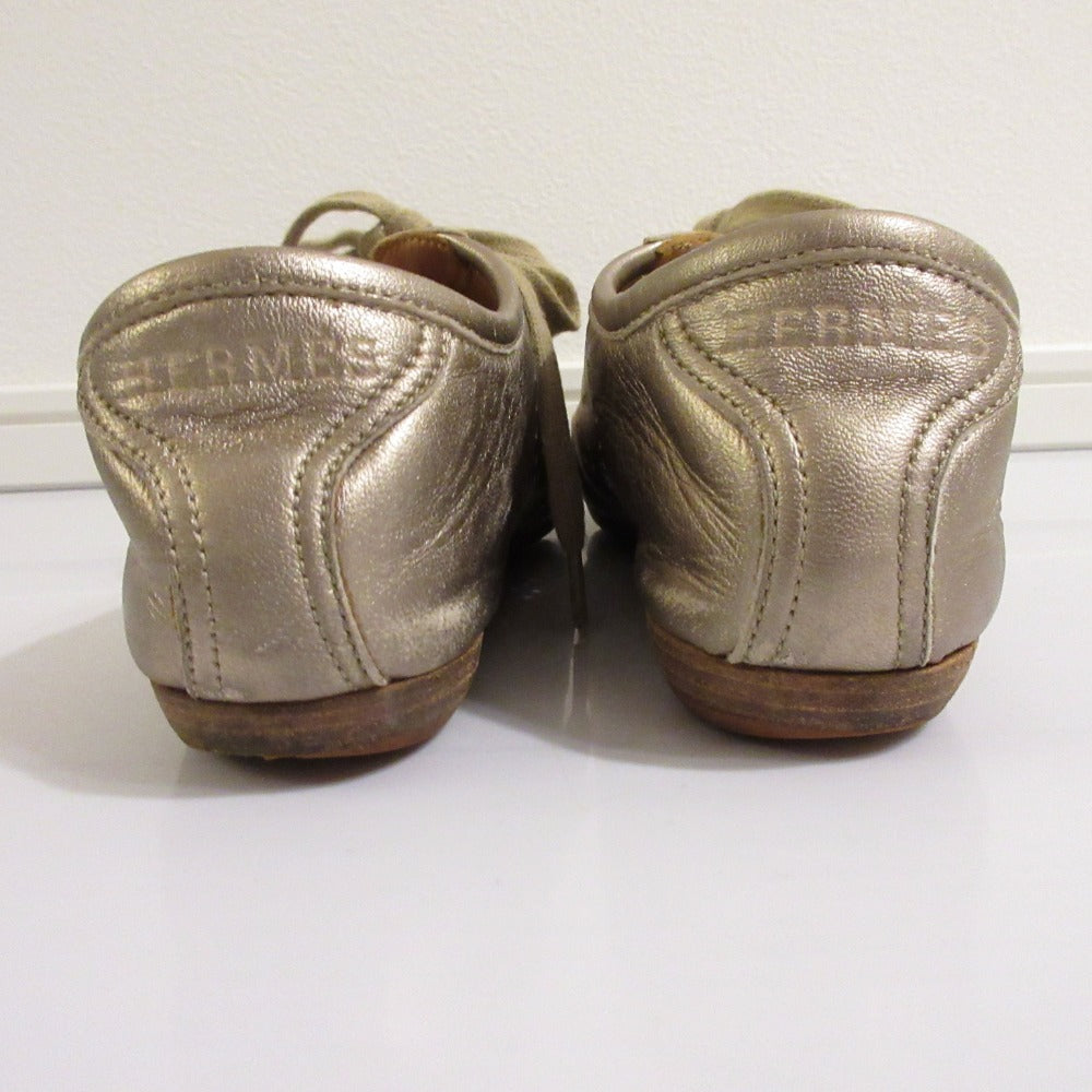 エルメス Evelyne Leather Sneakers