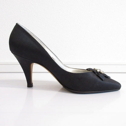 グッチ Bijou Flower Motif Pumps