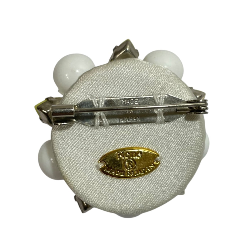 ルネ フラワーモチーフ ブローチ