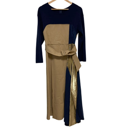 ELENDEEK PANEL PLEATS BUSTIER ニットワンピース