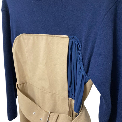ELENDEEK PANEL PLEATS BUSTIER ニットワンピース