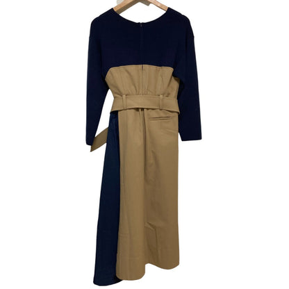 ELENDEEK PANEL PLEATS BUSTIER ニットワンピース