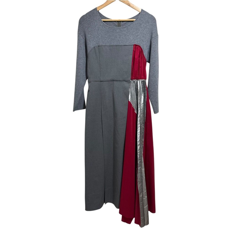 エレンディーク PANEL PLEATS BUSTIER ドッキングワンピース