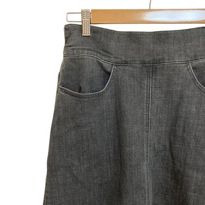 スリードッツ Denim volume flair スカート