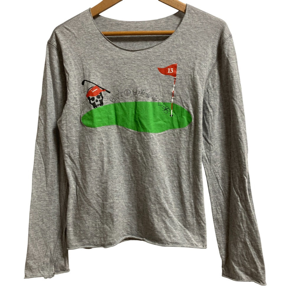 ルシアンペラフィネ スカル長袖Tシャツ
