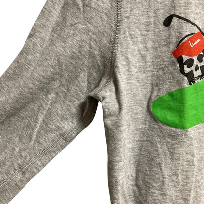 ルシアンペラフィネ スカル長袖Tシャツ