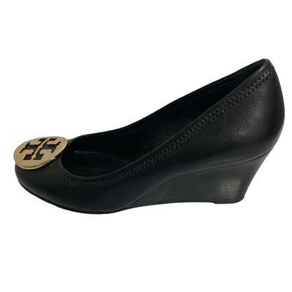 トリー バーチ レザー ウェッジ パンプス