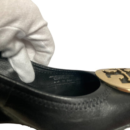 トリー バーチ レザー ウェッジ パンプス