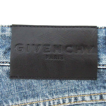 ジバンシィ Chain Detail Straight-leg Cropped Jeans デニムパンツ