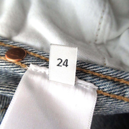 ジバンシィ Chain Detail Straight-leg Cropped Jeans デニムパンツ