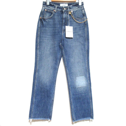 ジバンシィ Chain Detail Straight-leg Cropped Jeans デニムパンツ