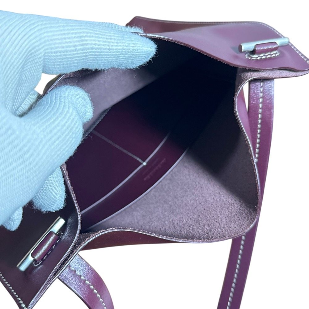 ジルサンダー FLAT POCKET カーフレザー ショルダーバッグ
