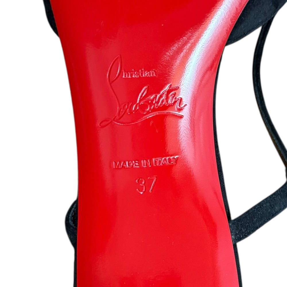 クリスチャンルブタン CONDOROLINE 55 ヴーベロア パンプス