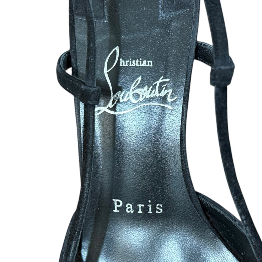 クリスチャンルブタン CONDOROLINE 55 ヴーベロア パンプス